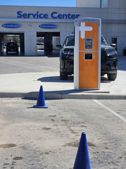 EV charger at Hill Country Honda