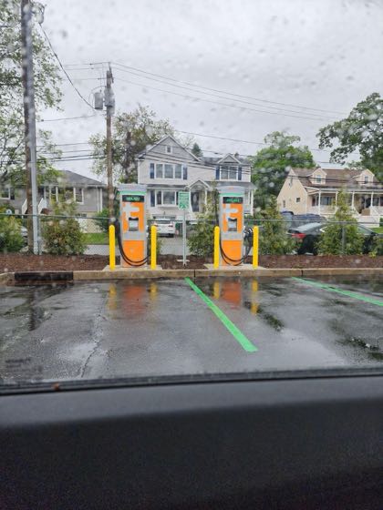 EV charger at Waldwick City Fire Department