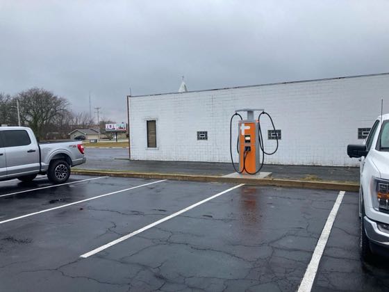 EV charger at Oliver Ford