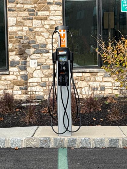 EV charger at BNE Master Surface Lot A
