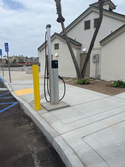 EV charger at Kiddie Beach
