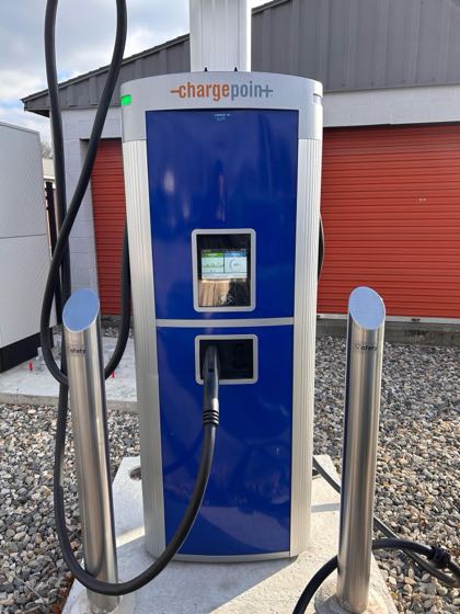EV charger at Sarat Ford