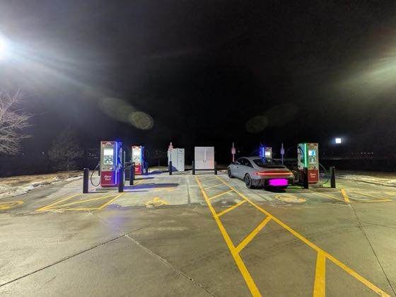 EV charger at Kwik Trip Pewaukee