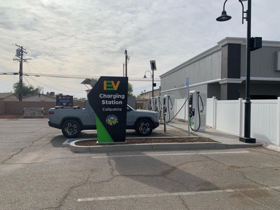 EV charger at Sun Community Federal Credit Union