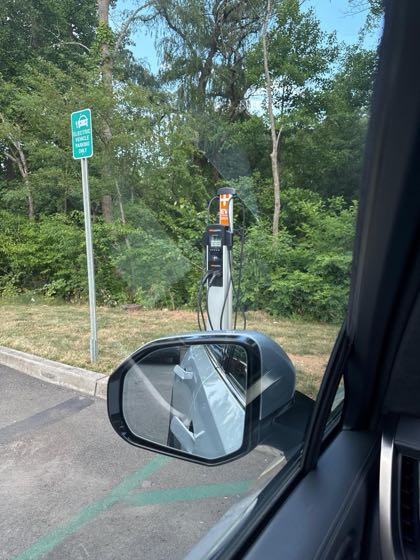 EV charger at Shake Shack Freehold