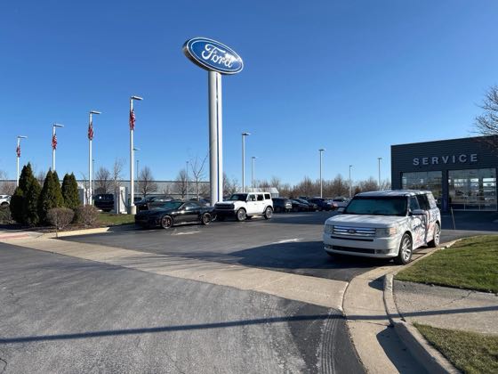 EV charger at Spirit Ford