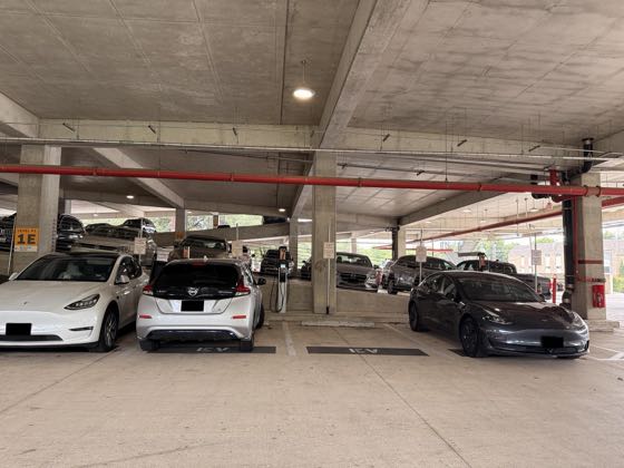 EV charger at Texas Health and Human Services