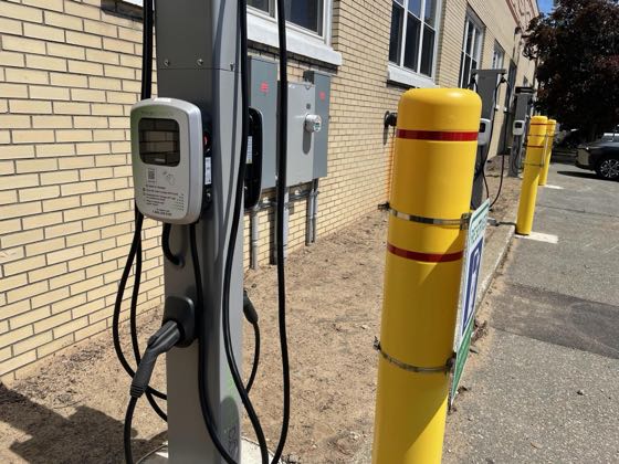 EV charger at 14 Commercial Ave