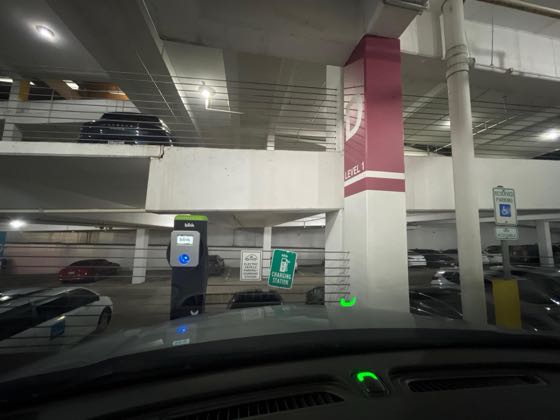 EV charger at Arrive River Oaks