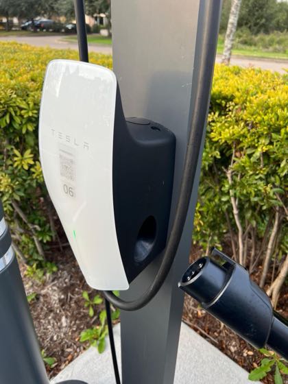 EV charger at Courtyard By Marriott