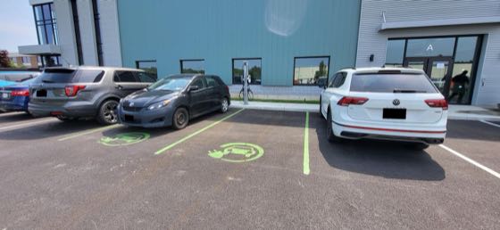 EV charger at 861 1st St