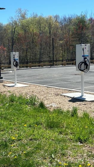 EV charger at 25 Jerome Avenue Apartments