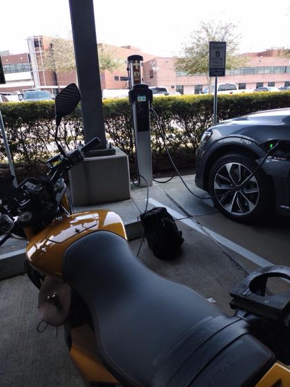 EV charger at 1507 W Baker Rd Parking Lot