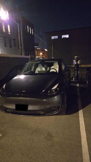 EV charger at Union Square Apartments