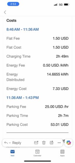 EV charger at Anaheim Marriott (2)