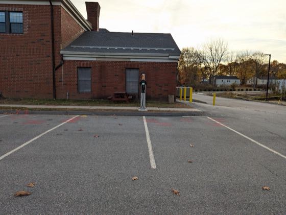 EV charger at Colchester Town Hall