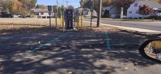 EV charger at Jersey's North Haledon Municipal Building