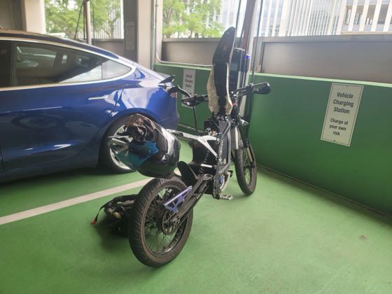 EV charger at Triangle Plaza