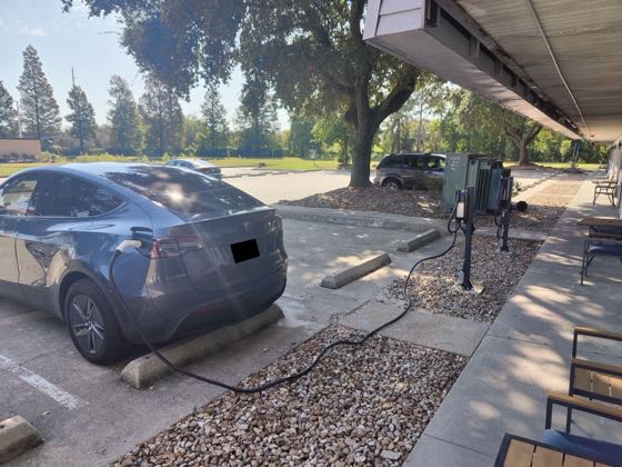 EV charger at Boardwalk Suites Hotel