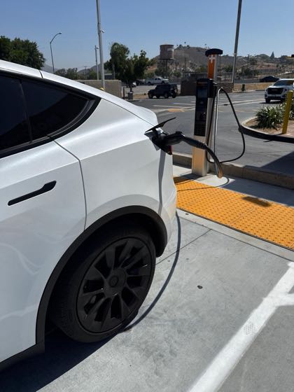 EV charger at McDonald's