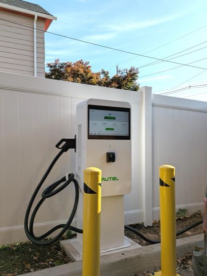 EV charger at Metro526 Apartments