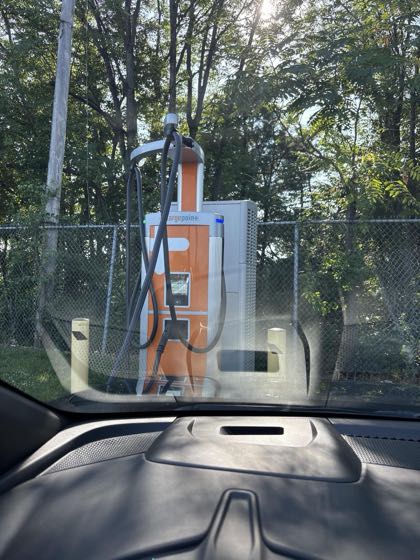 EV charger at DCH Academy Honda