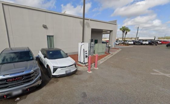 EV charger at Fiesta Chevrolet