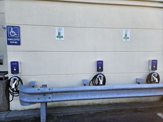 EV charger at Holiday Inn Plainview Long Island by IHG (Side Lot)