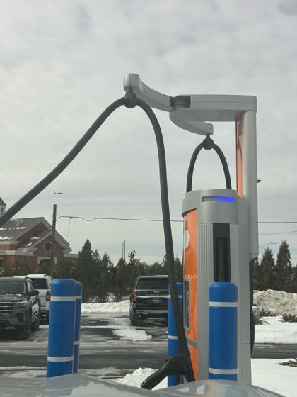 EV charger at Ford of Latham - Public Lot