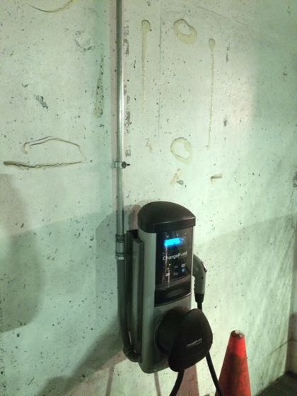 EV charger at Jewel Osco