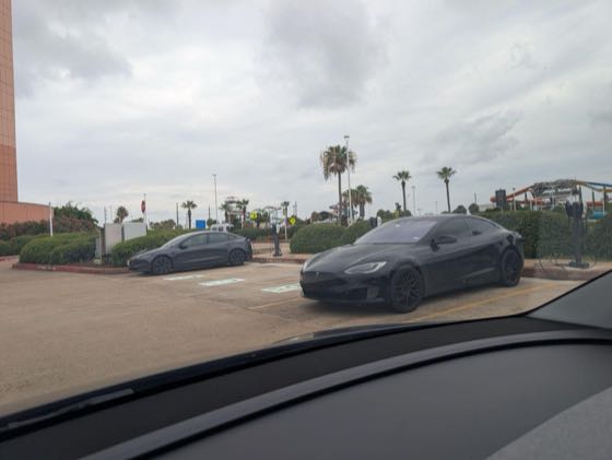 EV charger at Moody Gardens Hotel and Convention Center