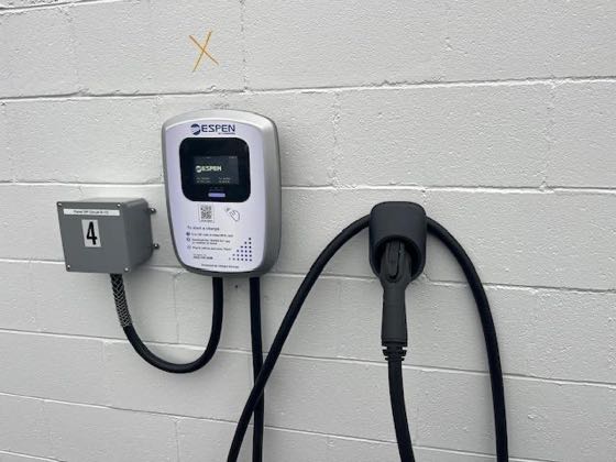 EV charger at Burke Chevy