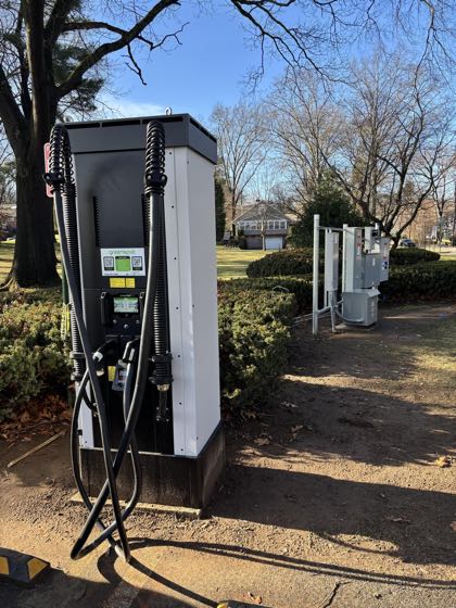 EV charger at Borough of Tenafly