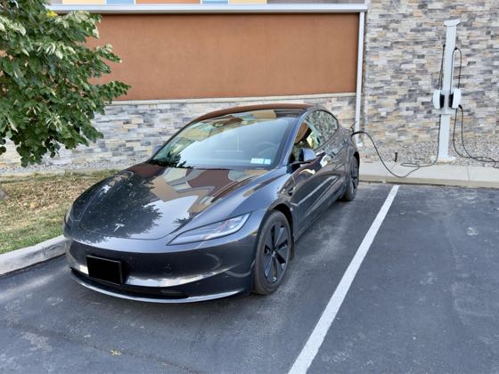 EV charger at Home 2 Suites