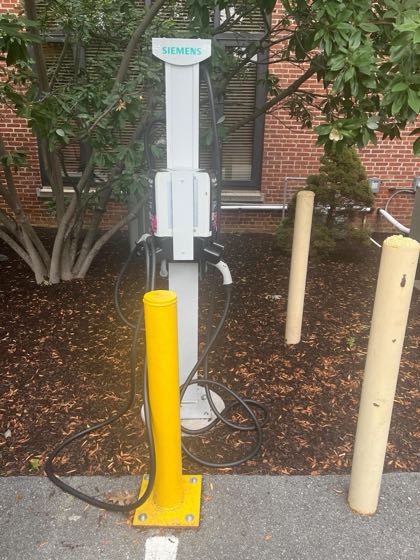 EV charger at Cork Factory Hotel