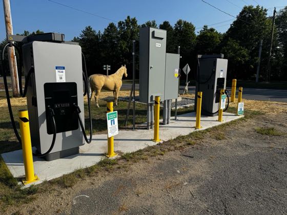EV charger at Himalayan and Native Views