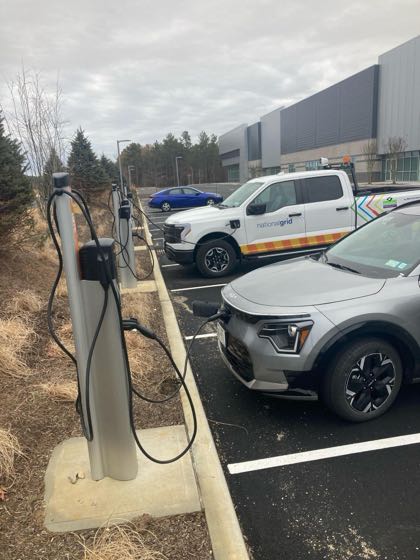 EV charger at Greybarn Medford