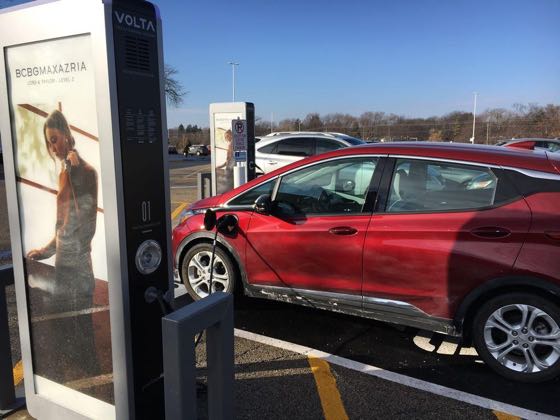 EV charger at Northbrook Court - Di Pescara