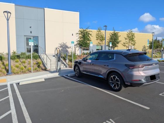 EV charger at 3996 Vista Way