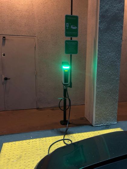 EV charger at Karat Patch