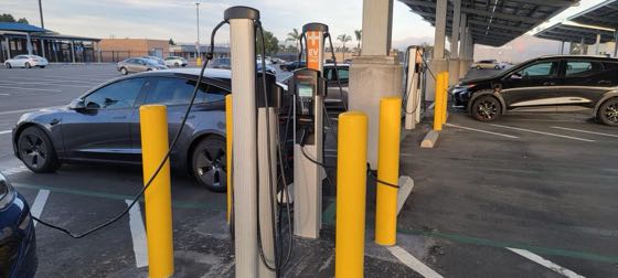 EV charger at Coast Colleges/CoastCommunity1