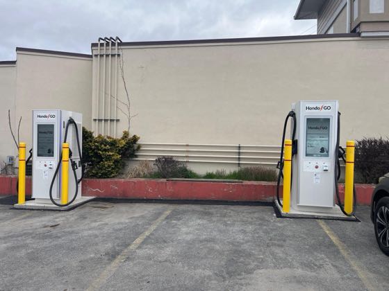 EV charger at HondoGO - Highland