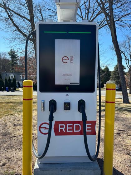 EV charger at Evangel Assembly