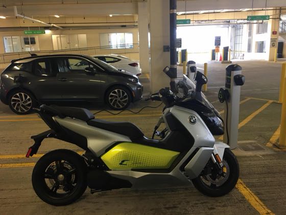 EV charger at Arts/Wave Garage