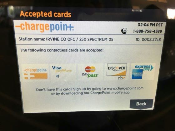 EV charger at Irvine Company Office
