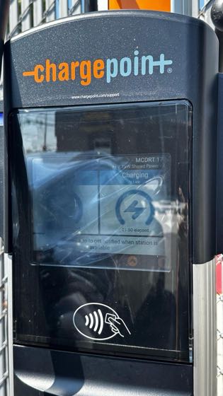 EV charger at McDonald's Williamsbridge
