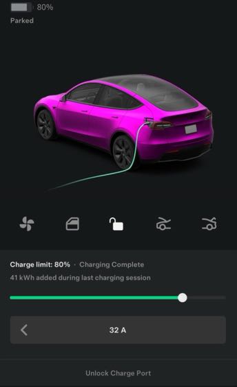 EV charger at City Parking