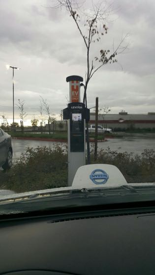 EV charger at Tulare County Office of Education 