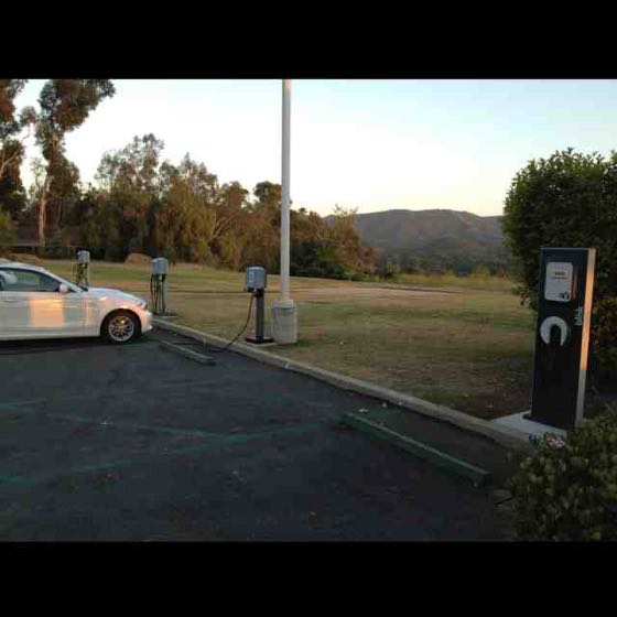 EV charger at Hillcrest Center