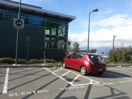 EV charger at Rio Hondo College - Admin Building (1)
